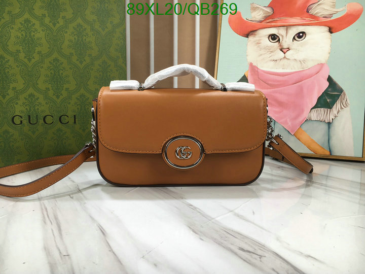 Gucci Bag-(4A)-Diagonal- Code: QB269 $: 89USD