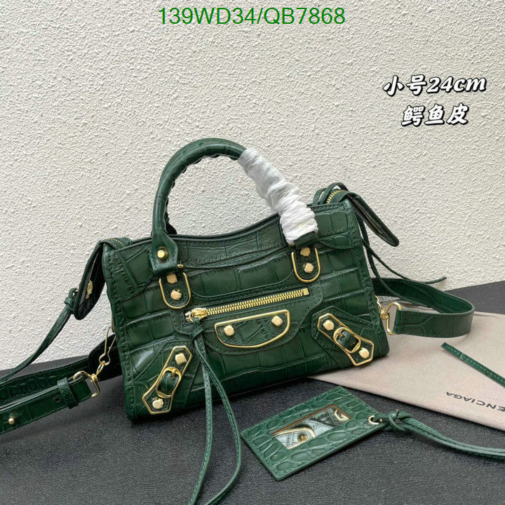 Balenciaga Bag-(4A)-Neo Classic- Code: QB7868 $: 139USD