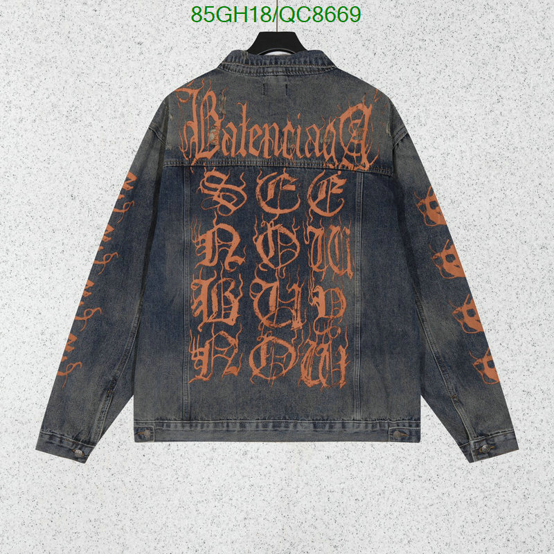 Clothing-Balenciaga Code: QC8669 $: 85USD