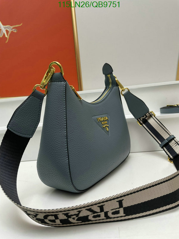 Prada Bag-(4A)-Diagonal- Code: QB9751 $: 115USD