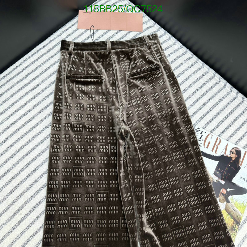 Clothing-MIUMIU Code: QC7524 $: 115USD