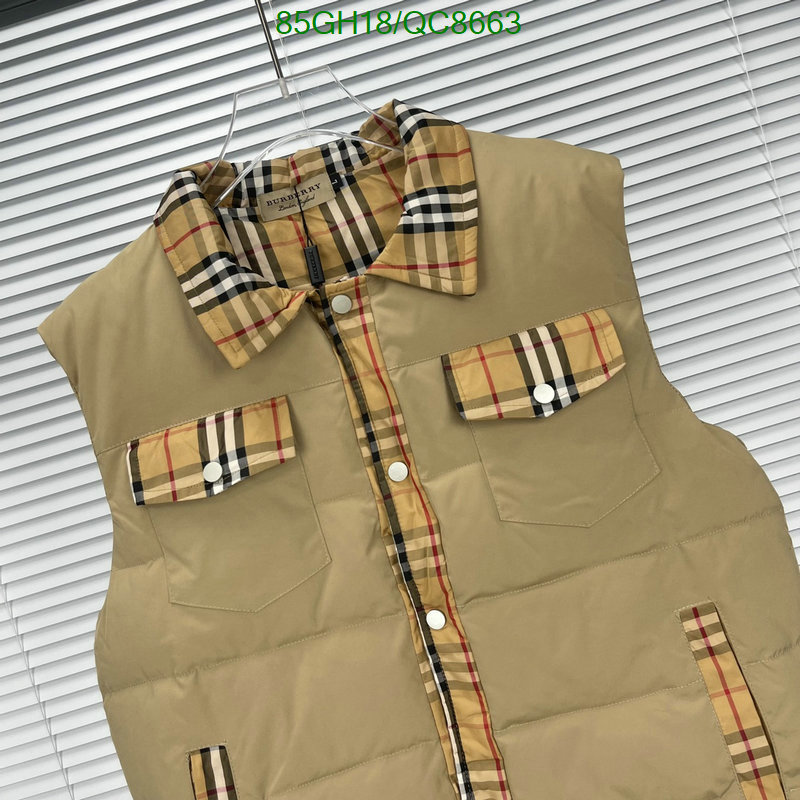 Down jacket Men-Burberry Code: QC8663 $: 85USD