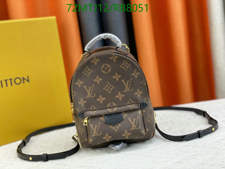 LV Bag-(4A)-Backpack- Code: RB8051 $: 72USD