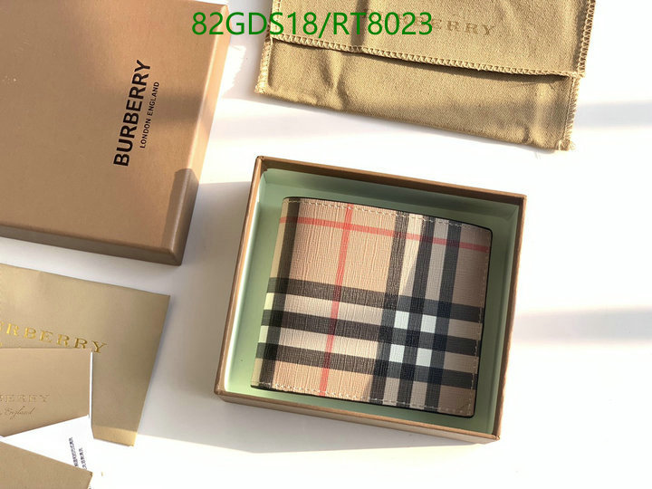 Burberry Bag-(Mirror)-Wallet- Code: RT8023 $: 82USD