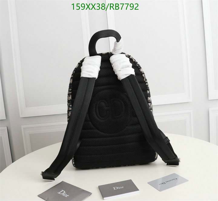 Dior Bag-(Mirror)-Backpack- Code: RB7792 $: 159USD