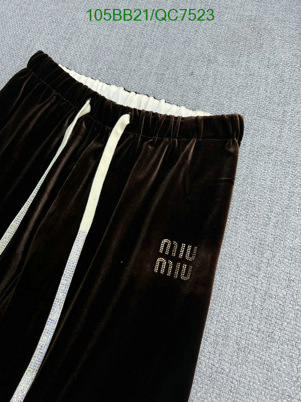 Clothing-MIUMIU Code: QC7523 $: 105USD