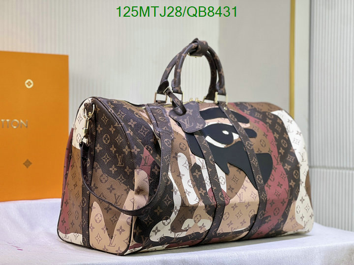 LV Bag-(4A)-Keepall BandouliRe 45-50- Code: QB8431 $: 125USD