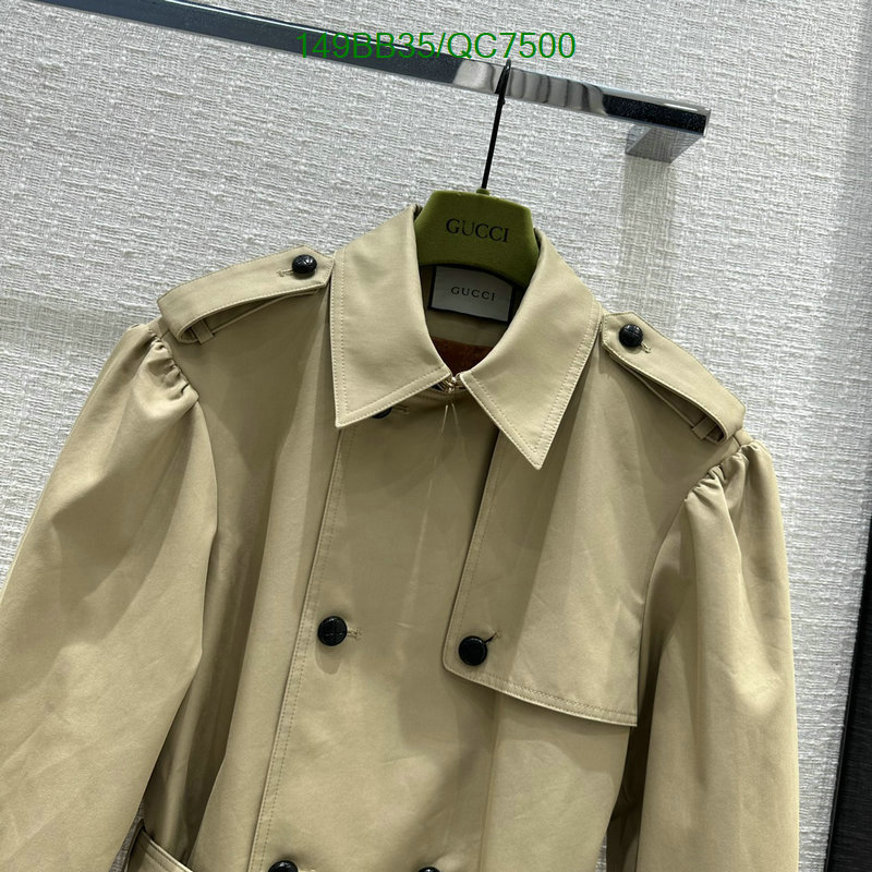 Clothing-Gucci Code: QC7500 $: 149USD