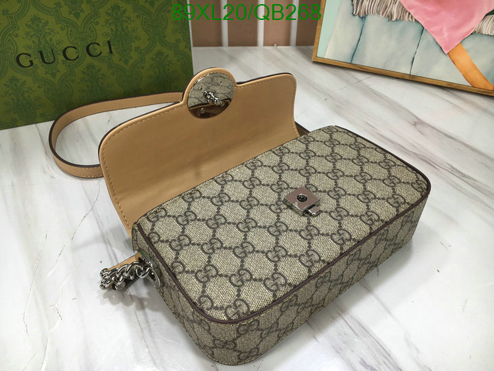 Gucci Bag-(4A)-Diagonal- Code: QB268 $: 89USD