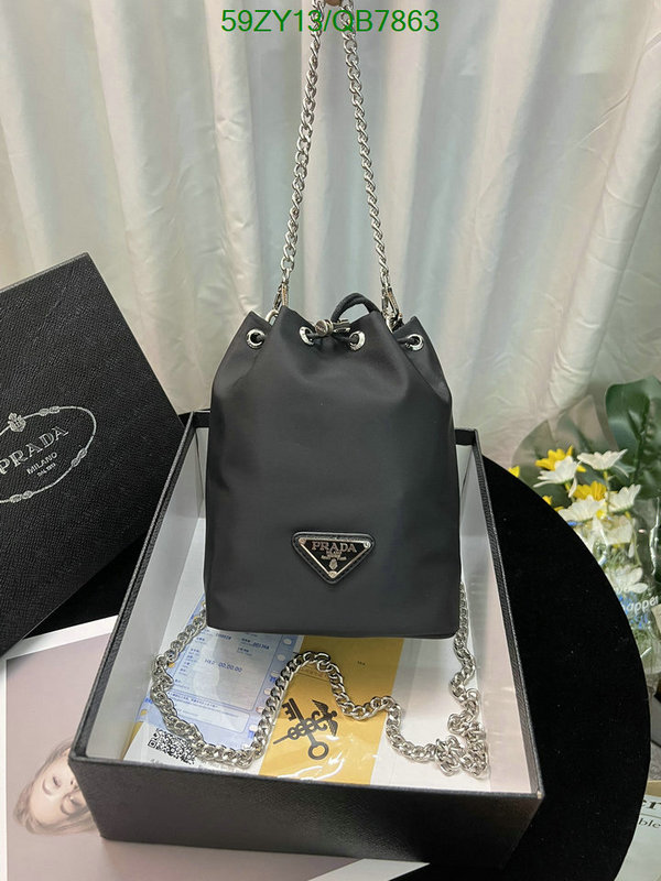 Prada Bag-(4A)-Diagonal- Code: QB7863 $: 59USD