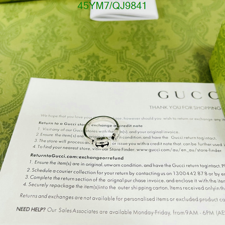 Jewelry-Gucci Code: QJ9841 $: 45USD