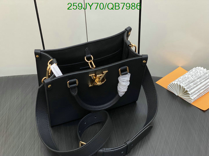 LV Bag-(Mirror)-Handbag- Code: QB7986 $: 259USD