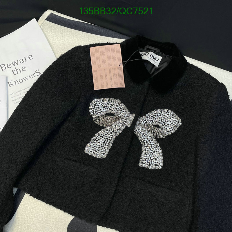 Clothing-MIUMIU Code: QC7521 $: 135USD