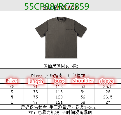 Clothing-Balenciaga Code: RC7859 $: 55USD