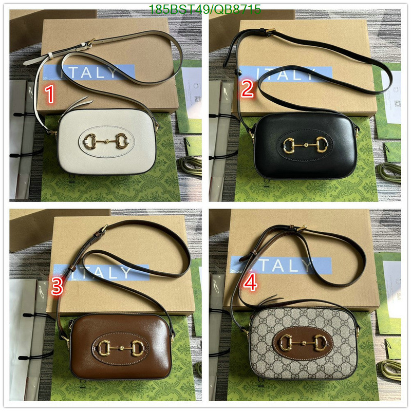 Gucci Bag-(Mirror)-Horsebit- Code: QB8715 $: 185USD