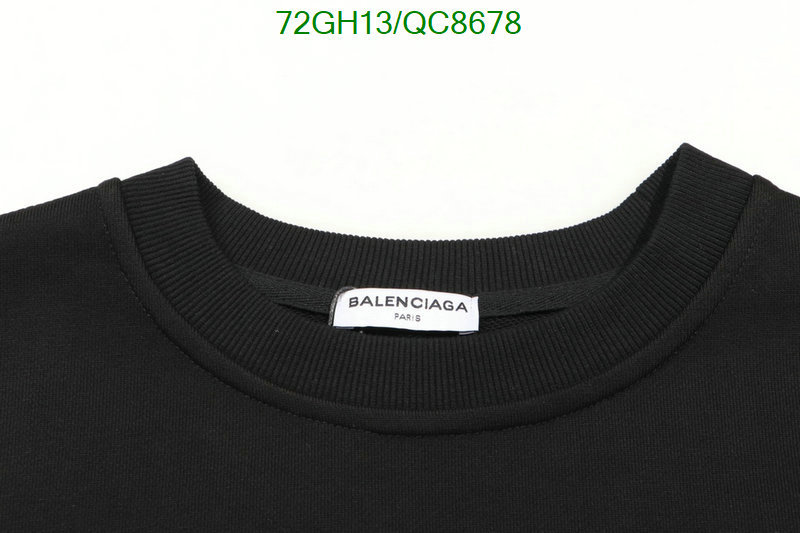 Clothing-Balenciaga Code: QC8678 $: 72USD