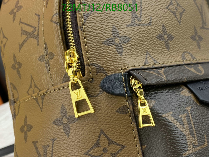 LV Bag-(4A)-Backpack- Code: RB8051 $: 72USD