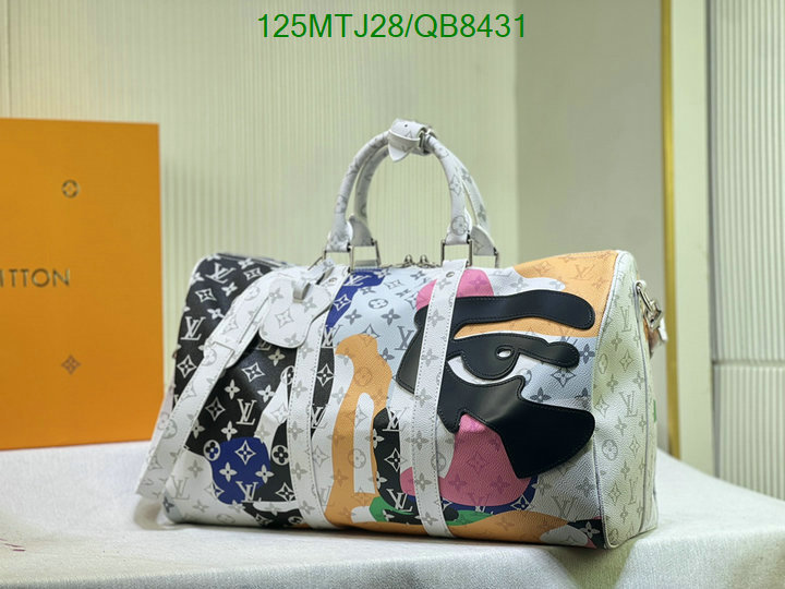 LV Bag-(4A)-Keepall BandouliRe 45-50- Code: QB8431 $: 125USD