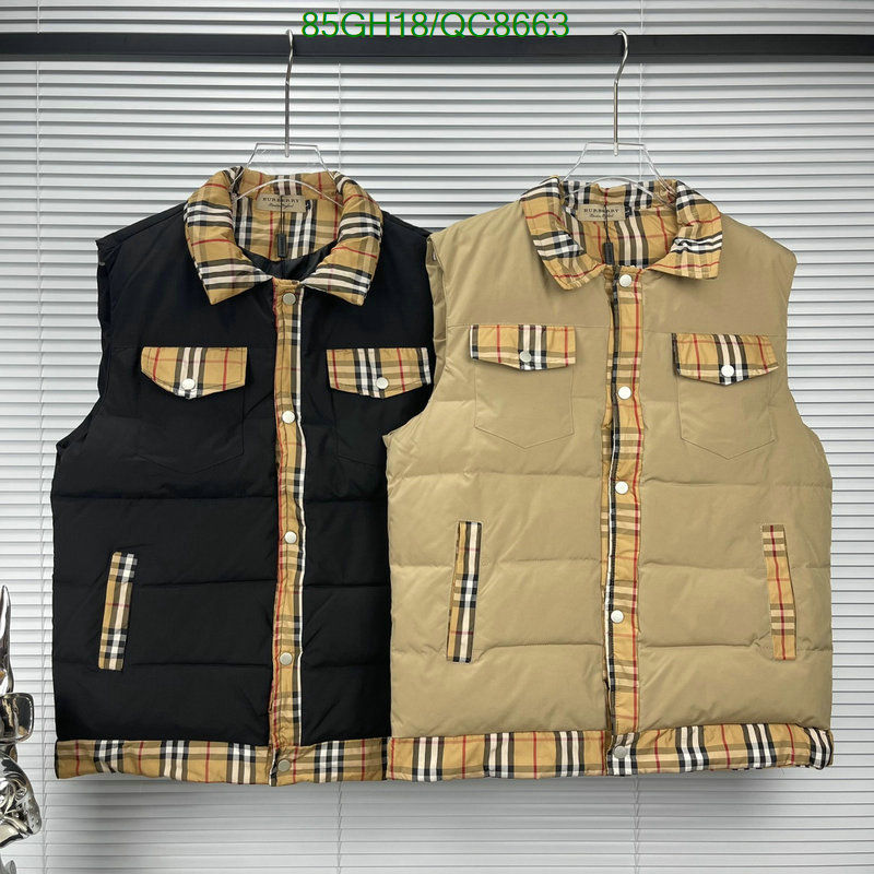 Down jacket Men-Burberry Code: QC8663 $: 85USD