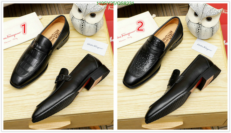 Men shoes-Ferragamo Code: QS8231 $: 119USD