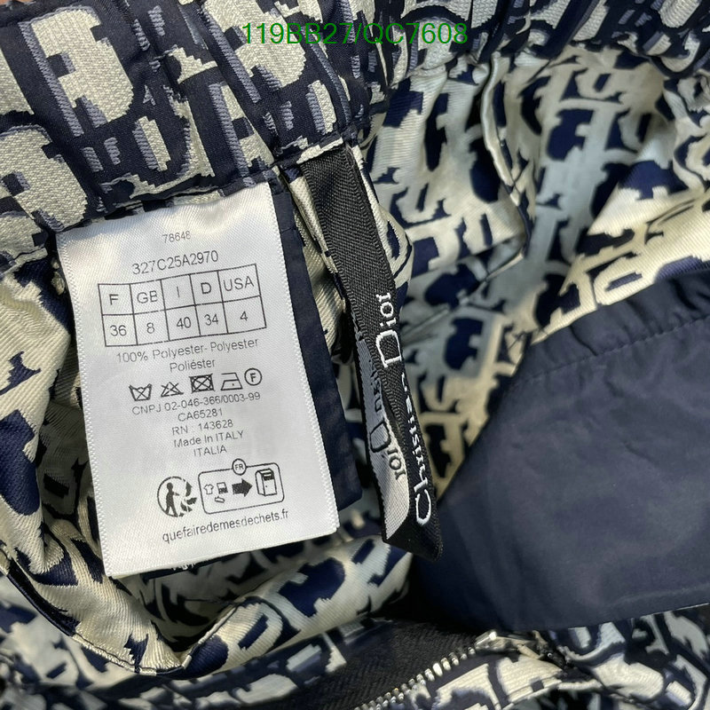 Clothing-Dior Code: QC7608 $: 119USD