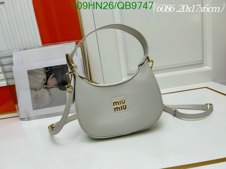 Miu Miu Bag-(4A)-Diagonal- Code: QB9747 $: 109USD