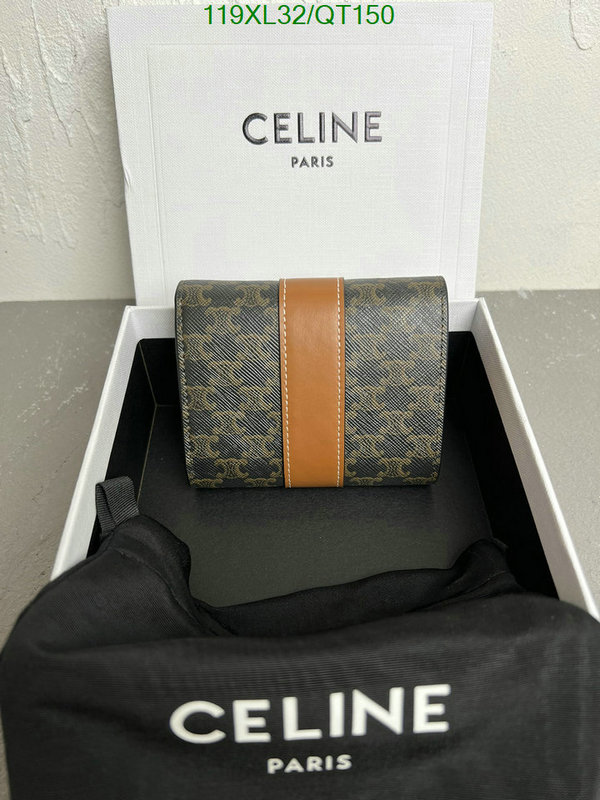 Celine Bag-(Mirror)-Wallet- Code: QT150 $: 119USD