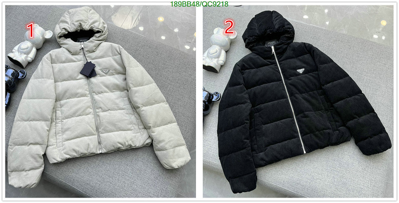 Down jacket Men-Prada Code: QC9218 $: 189USD