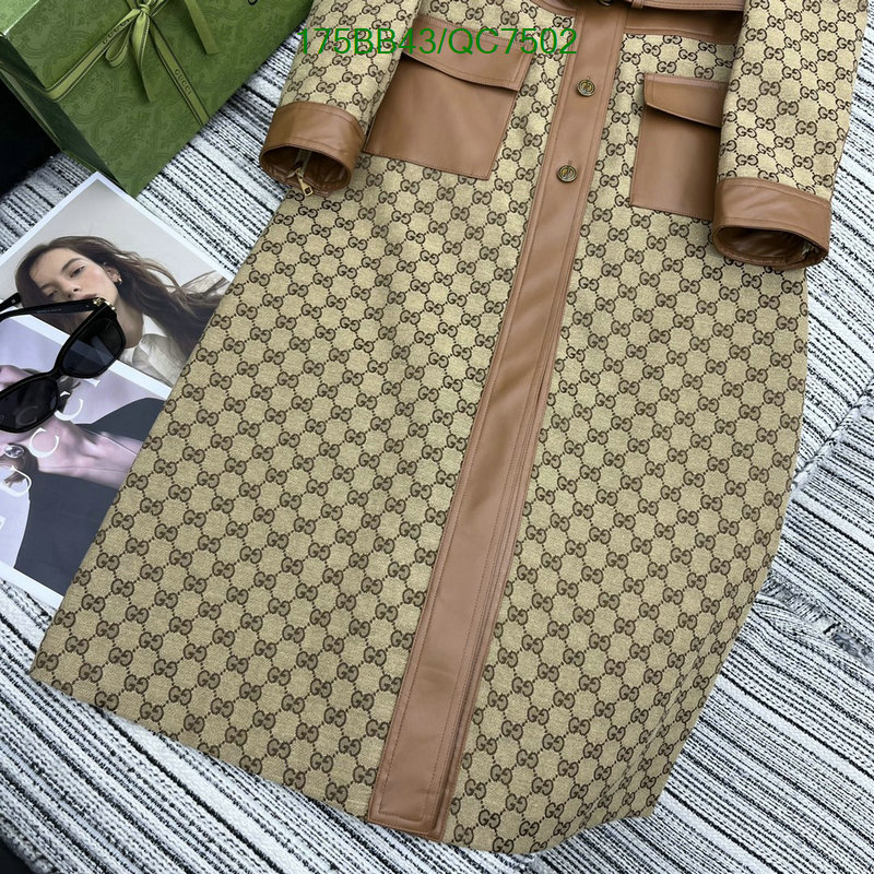 Clothing-Gucci Code: QC7502 $: 175USD