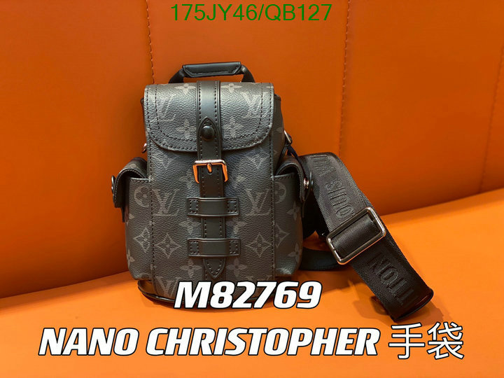 LV Bag-(Mirror)-Backpack- Code: QB127 $: 175USD