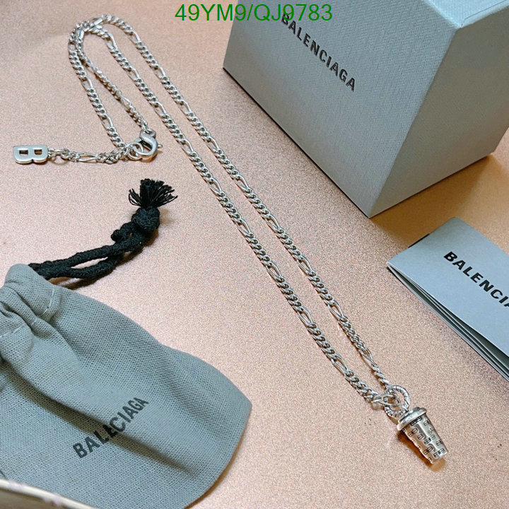 Jewelry-Balenciaga Code: QJ9783 $: 49USD