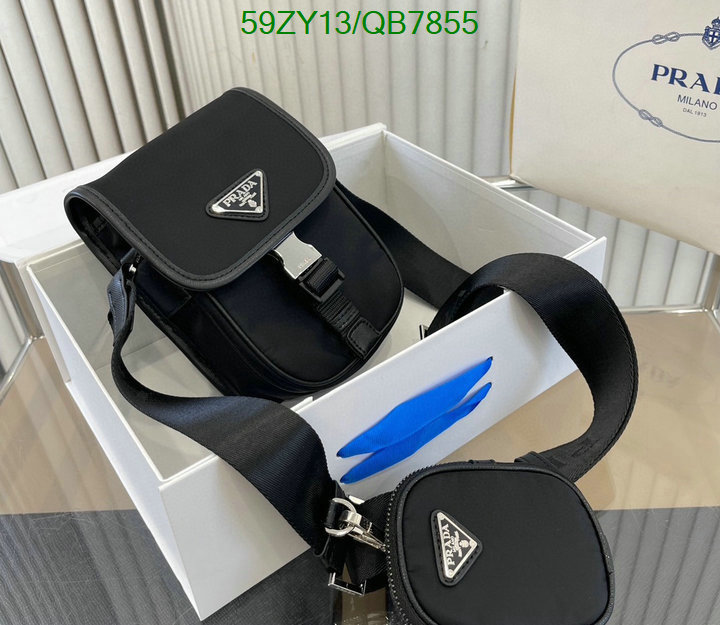 Prada Bag-(4A)-Diagonal- Code: QB7855 $: 59USD