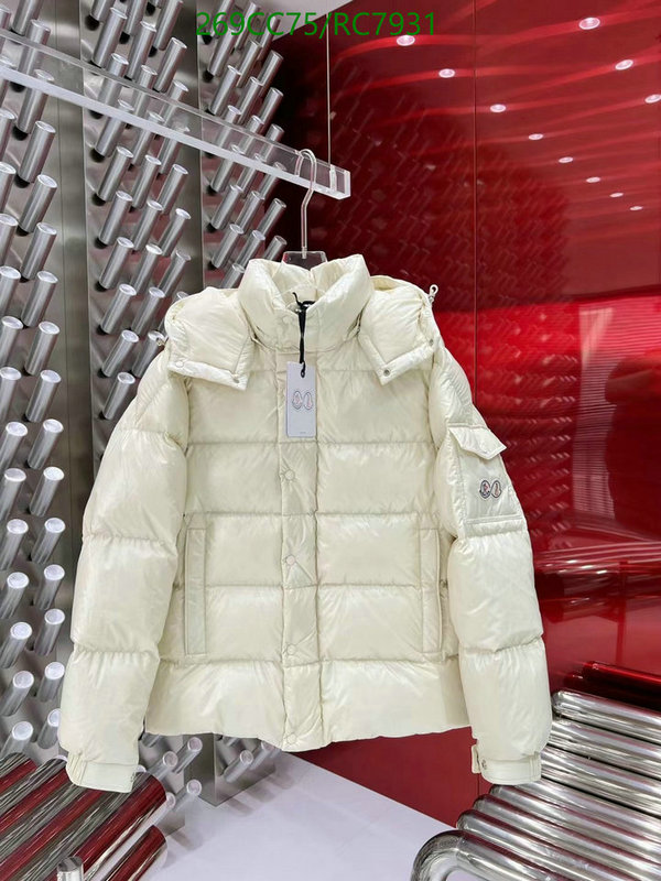 Down jacket Men-Moncler Code: RC7931 $: 269USD