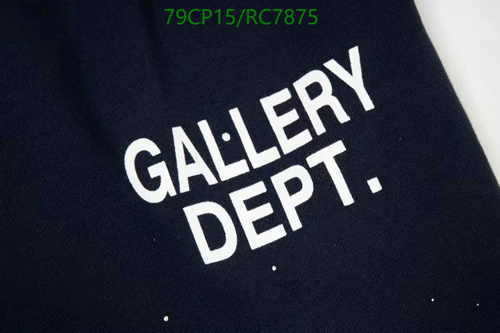 Clothing-Gallery Dept Code: RC7875 $: 79USD