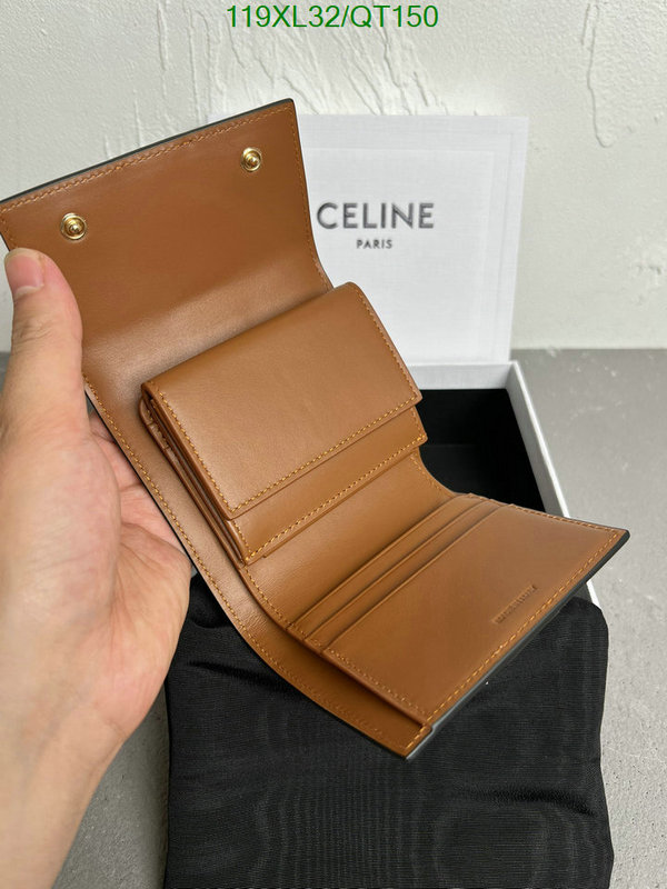 Celine Bag-(Mirror)-Wallet- Code: QT150 $: 119USD