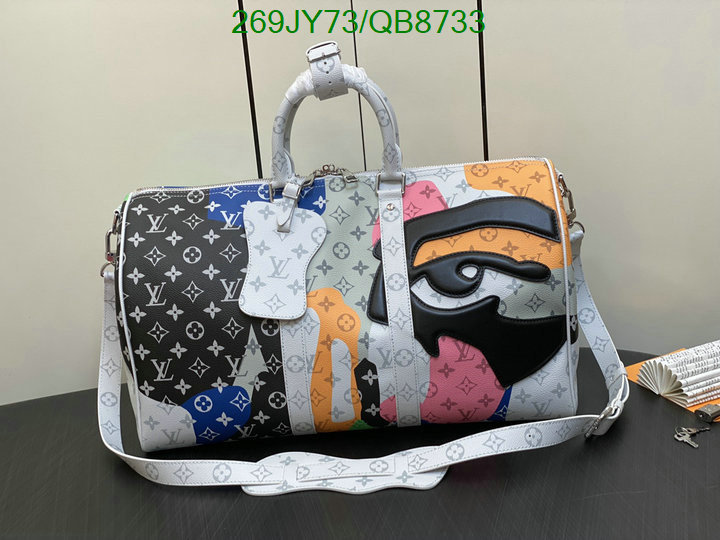 LV Bag-(Mirror)-Keepall BandouliRe 45-50- Code: QB8733 $: 269USD