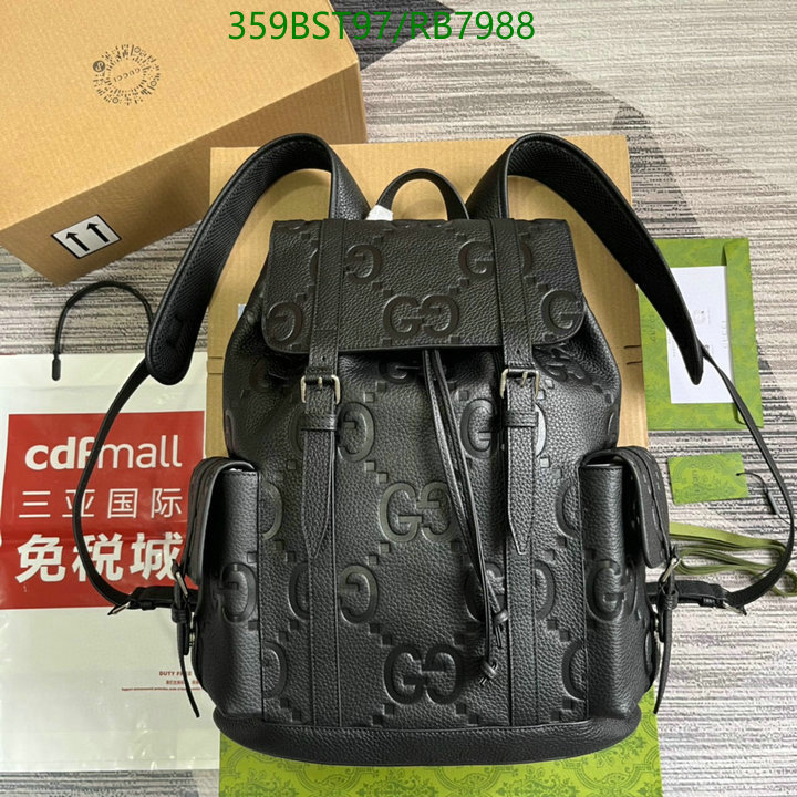 Gucci Bag-(Mirror)-Backpack- Code: RB7988 $: 359USD