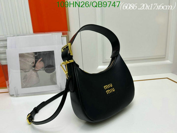 Miu Miu Bag-(4A)-Diagonal- Code: QB9747 $: 109USD