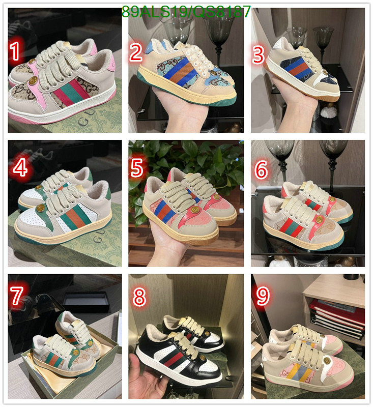 Kids shoes-Gucci Code: QS8187 $: 89USD