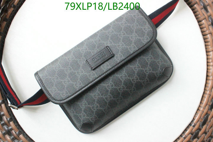 Gucci Bag-(4A)-Belt Bag-Chest Bag-- Code: LB2400 $: 79USD