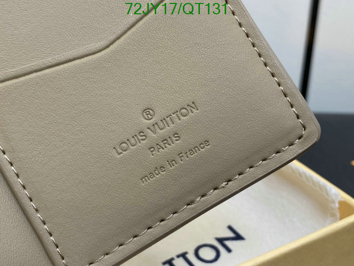 LV Bag-(Mirror)-Wallet- Code: QT131 $: 72USD