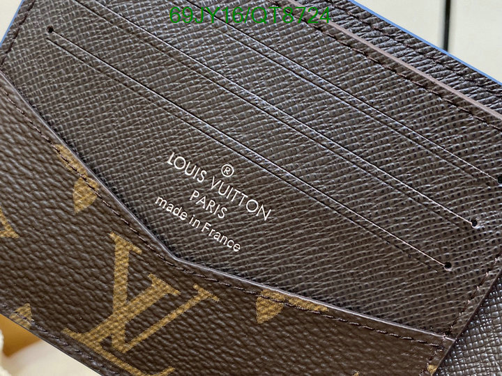 LV Bag-(Mirror)-Wallet- Code: QT8724 $: 69USD