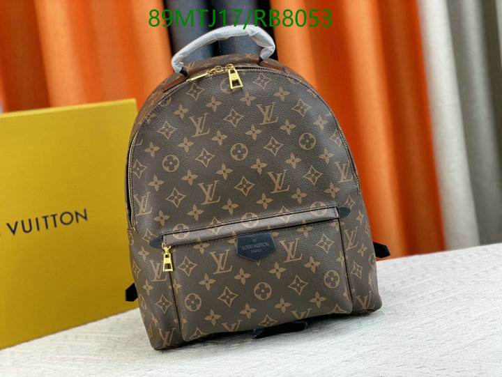 LV Bag-(4A)-Backpack- Code: RB8053 $: 89USD