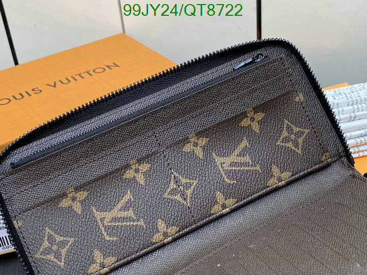 LV Bag-(Mirror)-Wallet- Code: QT8722 $: 99USD