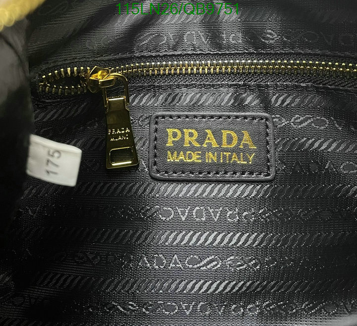 Prada Bag-(4A)-Diagonal- Code: QB9751 $: 115USD