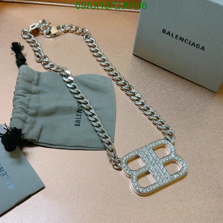 Jewelry-Balenciaga Code: QJ9136 $: 69USD