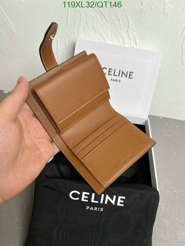 Celine Bag-(Mirror)-Wallet- Code: QT146 $: 119USD