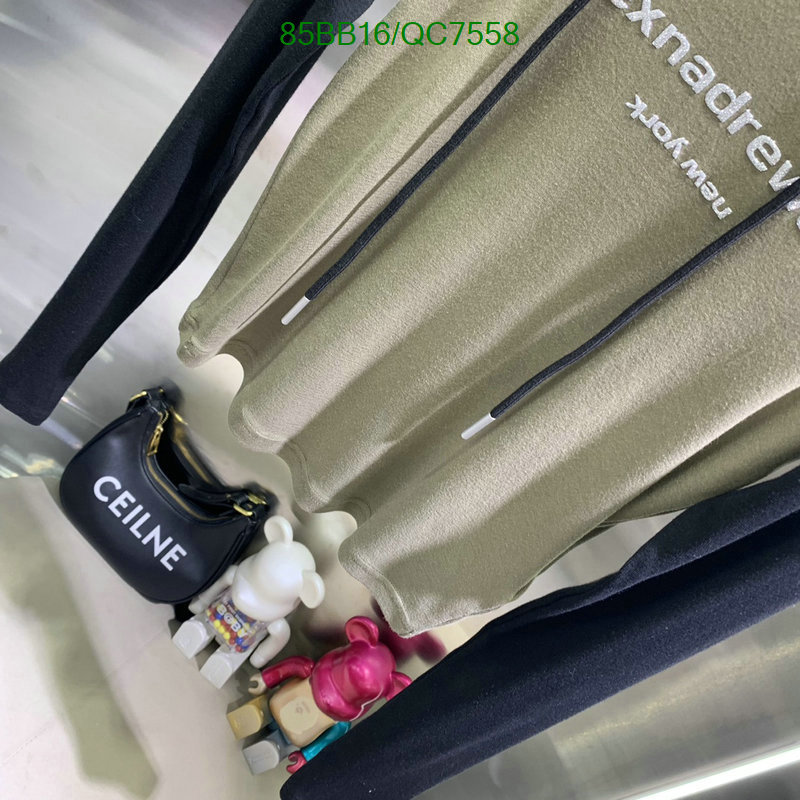 Clothing-Alexander Wang Code: QC7558 $: 85USD