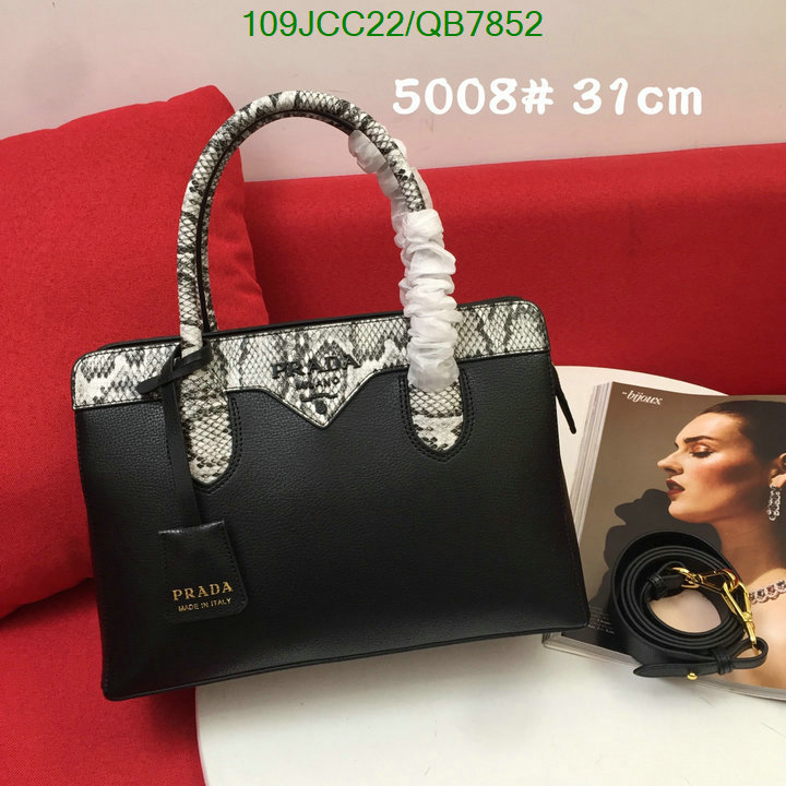 Prada Bag-(4A)-Handbag- Code: QB7852 $: 109USD