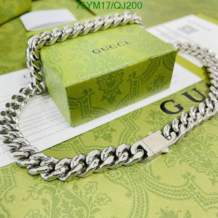 Jewelry-Gucci Code: QJ200 $: 75USD